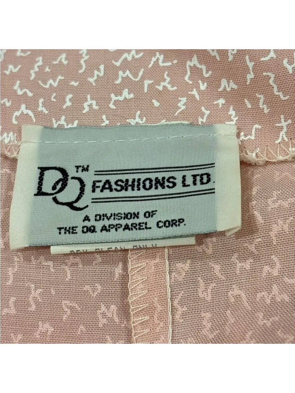 DQ Fashions LTD 1980s dq
